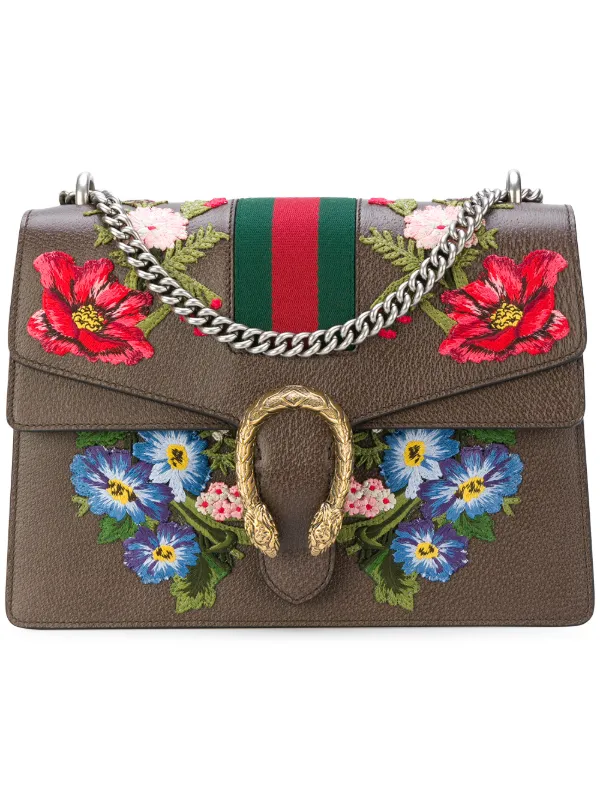 gucci dionysus embroidered shoulder bag