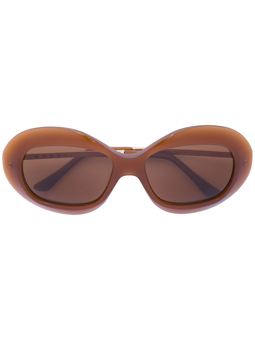 фото Marni Eyewear солнцезащитные очки 'Runway' из ацетата