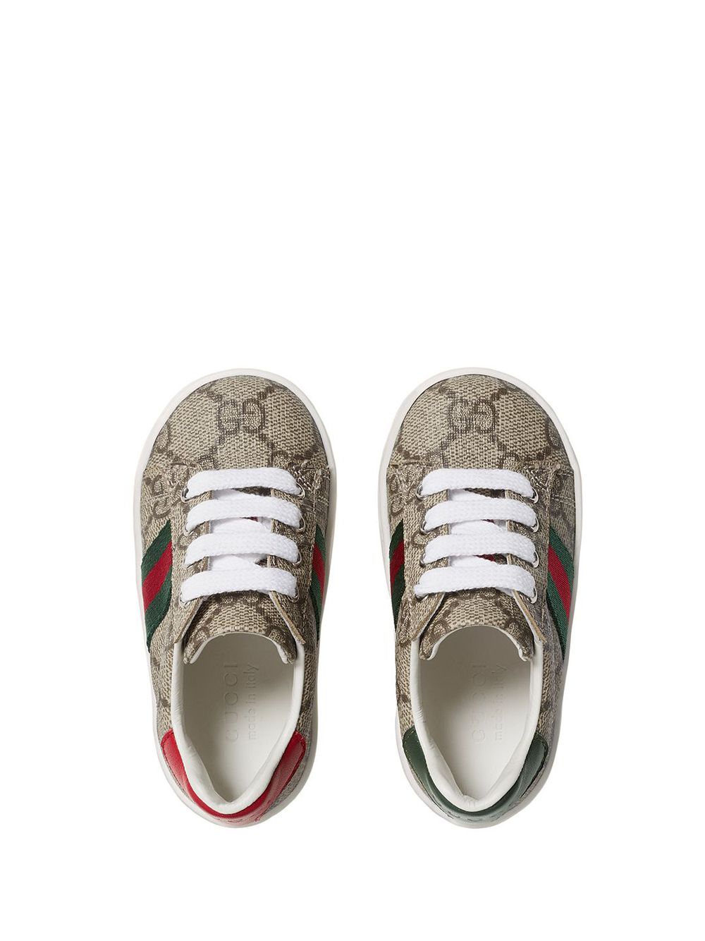 фото Gucci kids кеды 'toddler gg supreme'