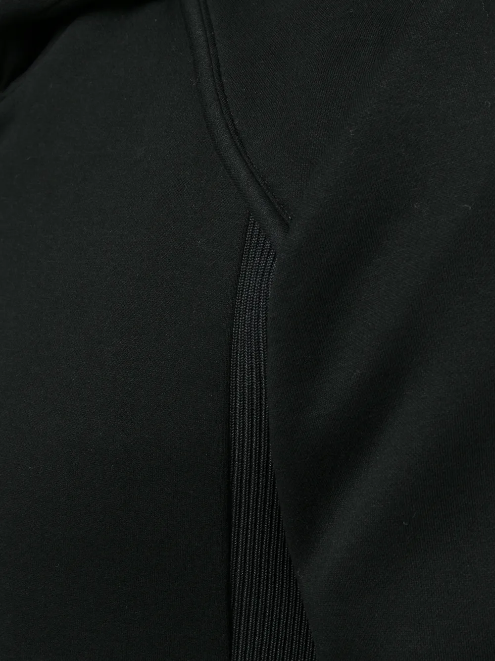 Juun.J Hoodie met geborduurd logo Zwart