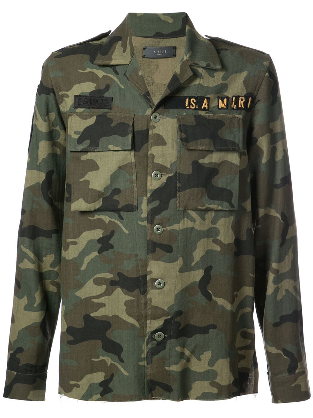 amiri camo shirt