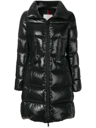 moncler longline quilted coat moncler longline quilted coat
