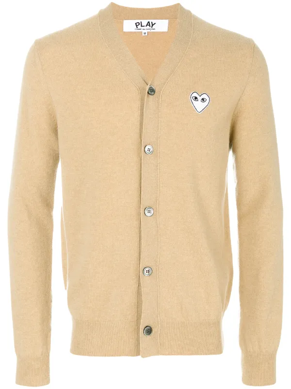 Comme Des Garçons Play v-neck Cardigan - Farfetch