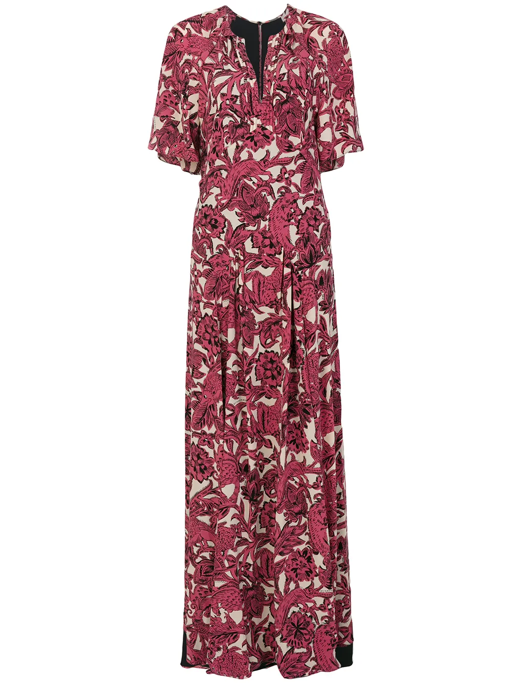 Burberry Beasts Print Longline Dress $1,139 - Buy AW17 Online - Fast Delivery, Price