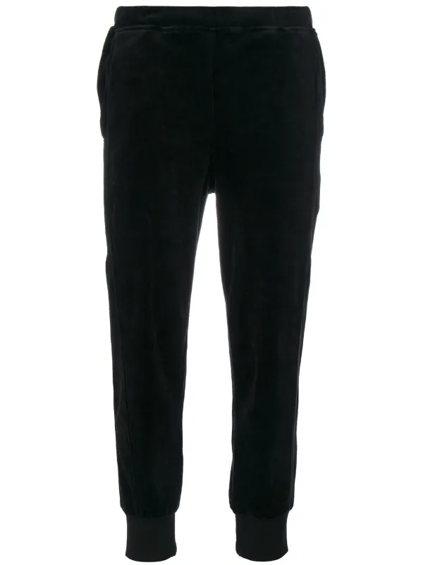 vince velour joggers