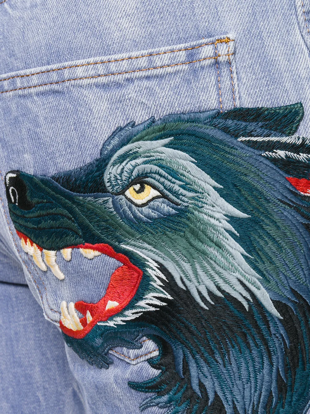 gucci wolf jeans