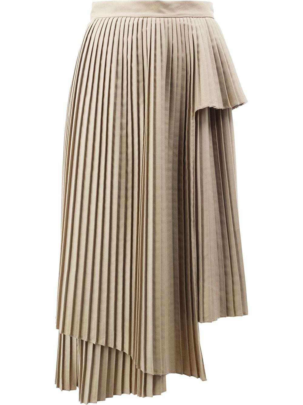 фото Rokh плиссированная юбка асимметричного кроя