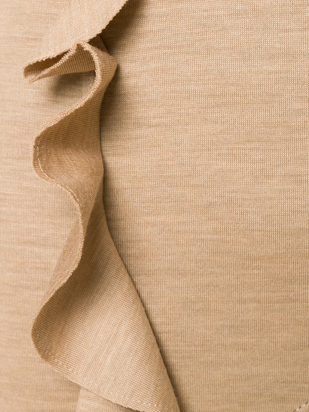 Givenchy gebreide midi jurk met franjes Bruin