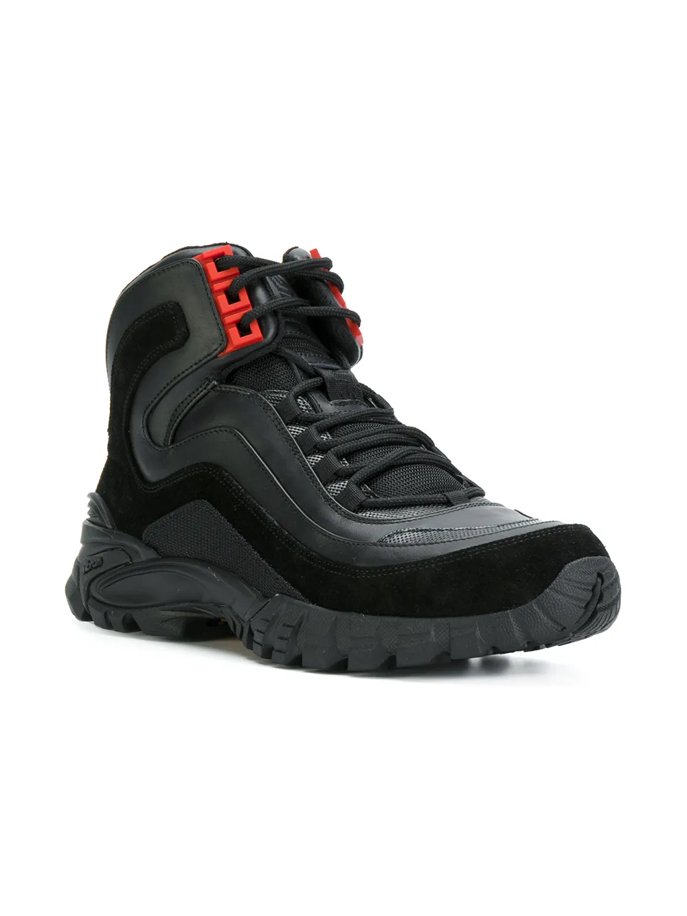 Versace Greek key formal sneakers Black