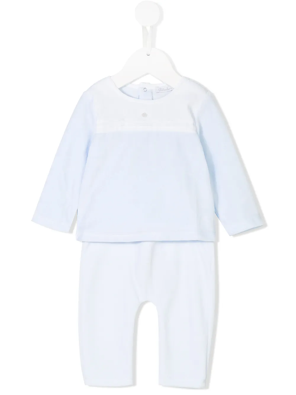 Patachou bicolour tracksuit set Blauw