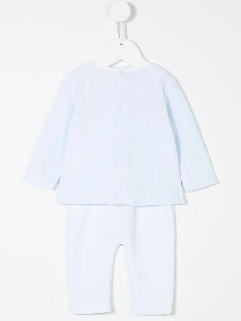 Patachou bicolour tracksuit set Blauw