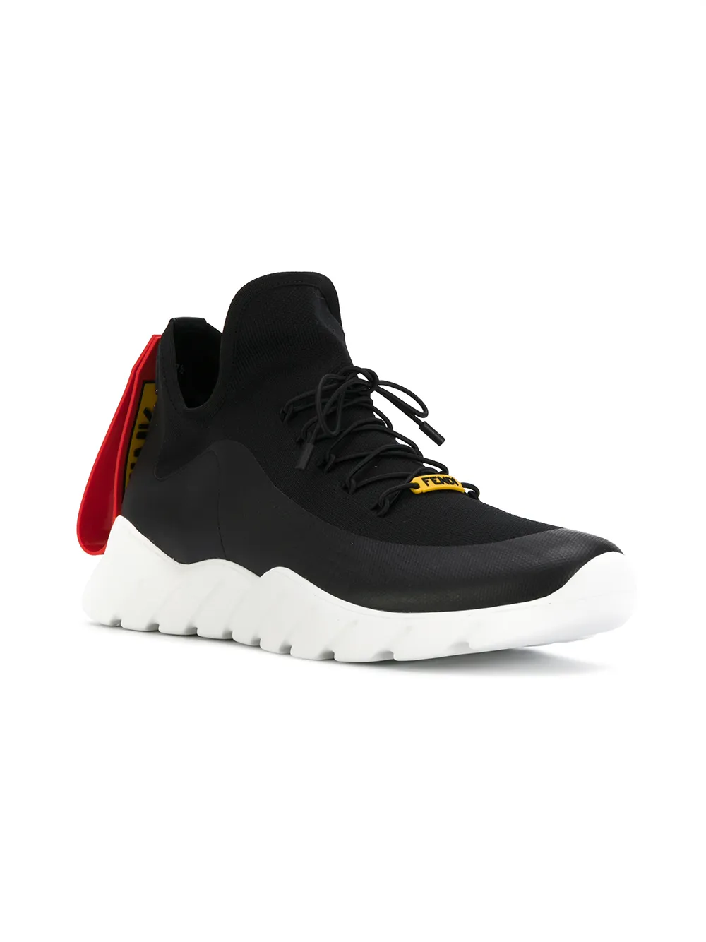 Fendi runner monochrome sneakers Clearance