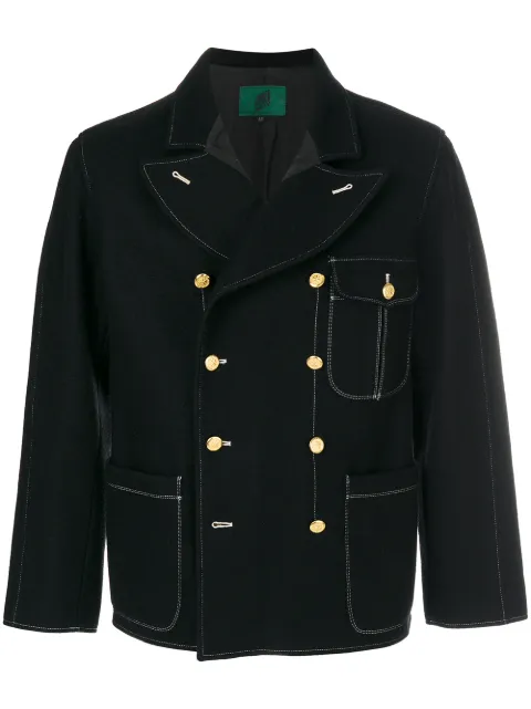 Jean Paul Gaultier Pre-Owned pointed lapels double-breasted jacket