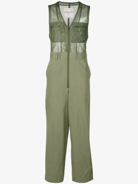 Comme Des Garçons Pre-Owned zipped jumpsuit