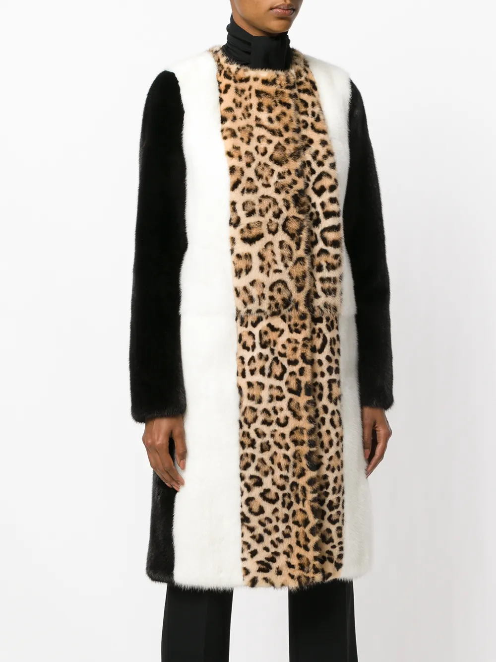 Giambattista Valli bontjas met dierenprint Veelkleurig