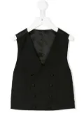 Dolce & Gabbana Kids tailored double-breasted waistcoat - Black