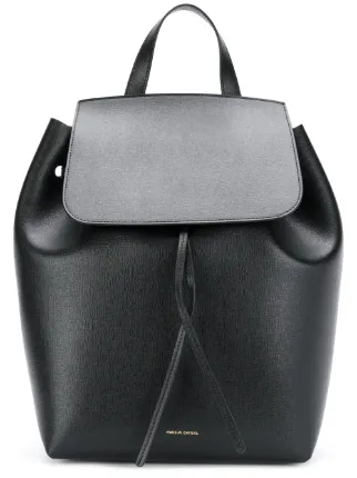 mansur gavriel saffiano mini backpack