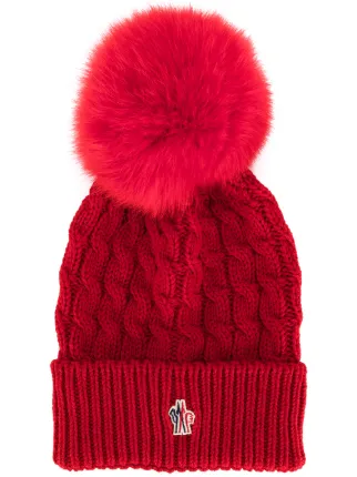 moncler red beanie moncler red beanie