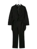 Dolce & Gabbana Kids double-breasted suit set - Black