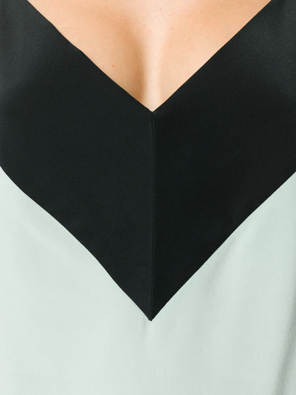 Lanvin spaghetti strap top Groen