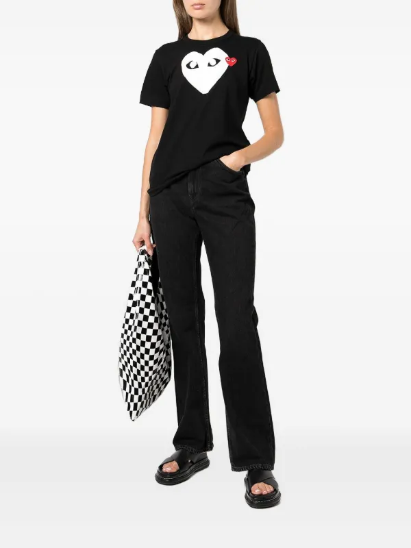 Comme Des Garçons Play ハートロゴ Tシャツ 通販 - FARFETCH