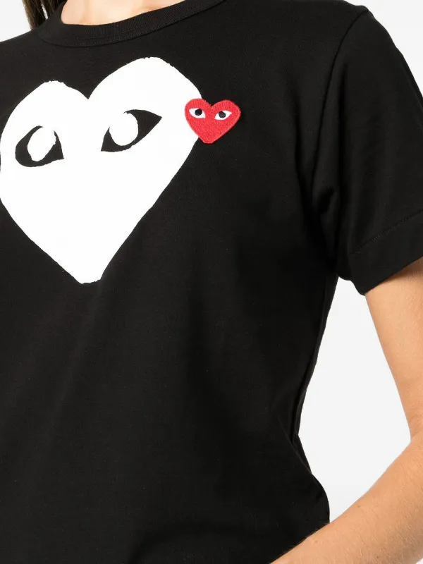 Comme Des Garçons Play ハートロゴ Tシャツ 通販 - FARFETCH