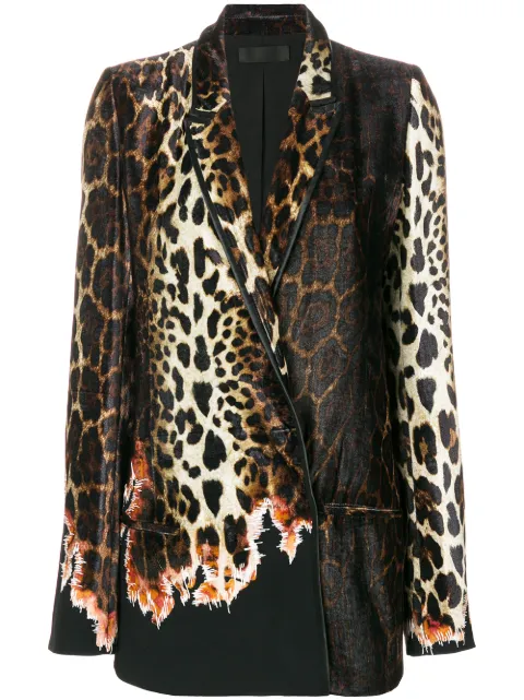 Click to view more detailed imagery on our partner's website Haider Ackermann Ernest Leopard Blazer