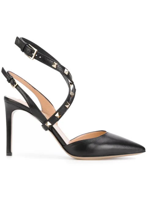 valentino studwrap pump