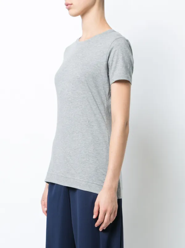 売れ筋商品|||ラブ カットソー トップス レディース Tuku Bloc T-Shirt - Women's Grey Marl Adam Lippes Crew Neck Cotton T-shirt | Grey | FARFETCH