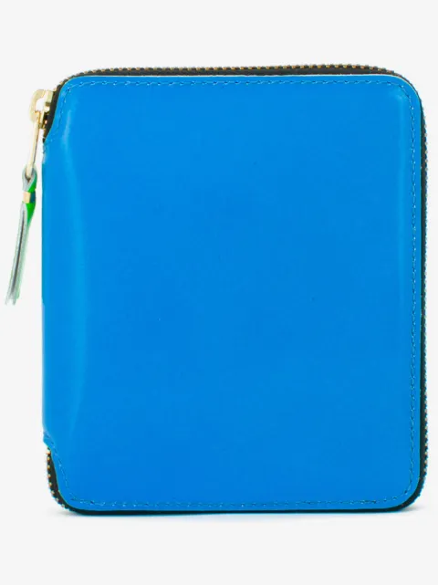 Comme Des Garçons Wallet cartera con cierre en el contorno