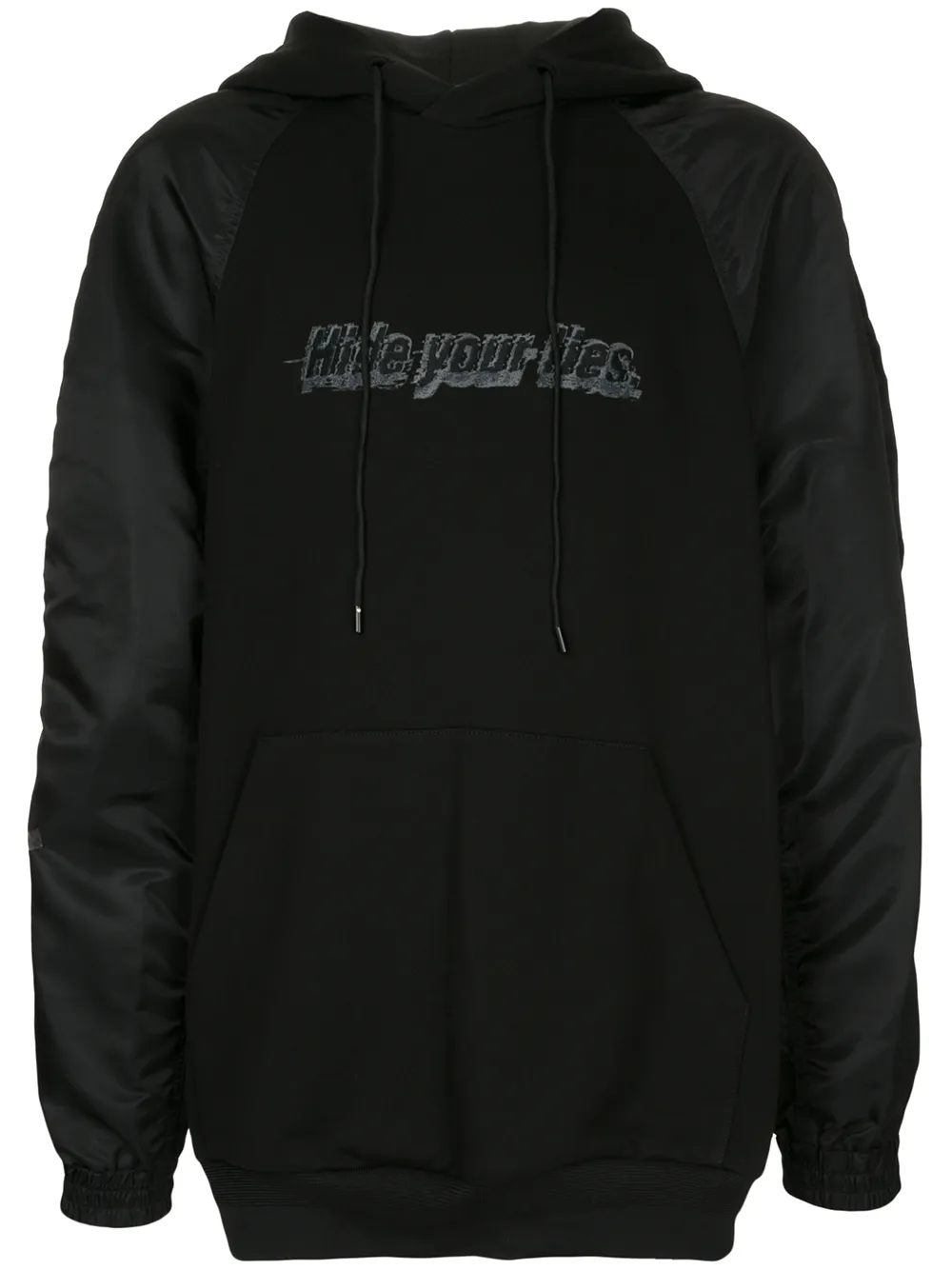 Juun.J Hide Your Lies hoodie - Black