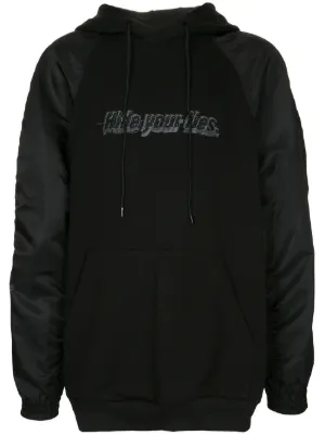 Y-3 Yohji Skull Zipped Hoodie | Black | FARFETCH