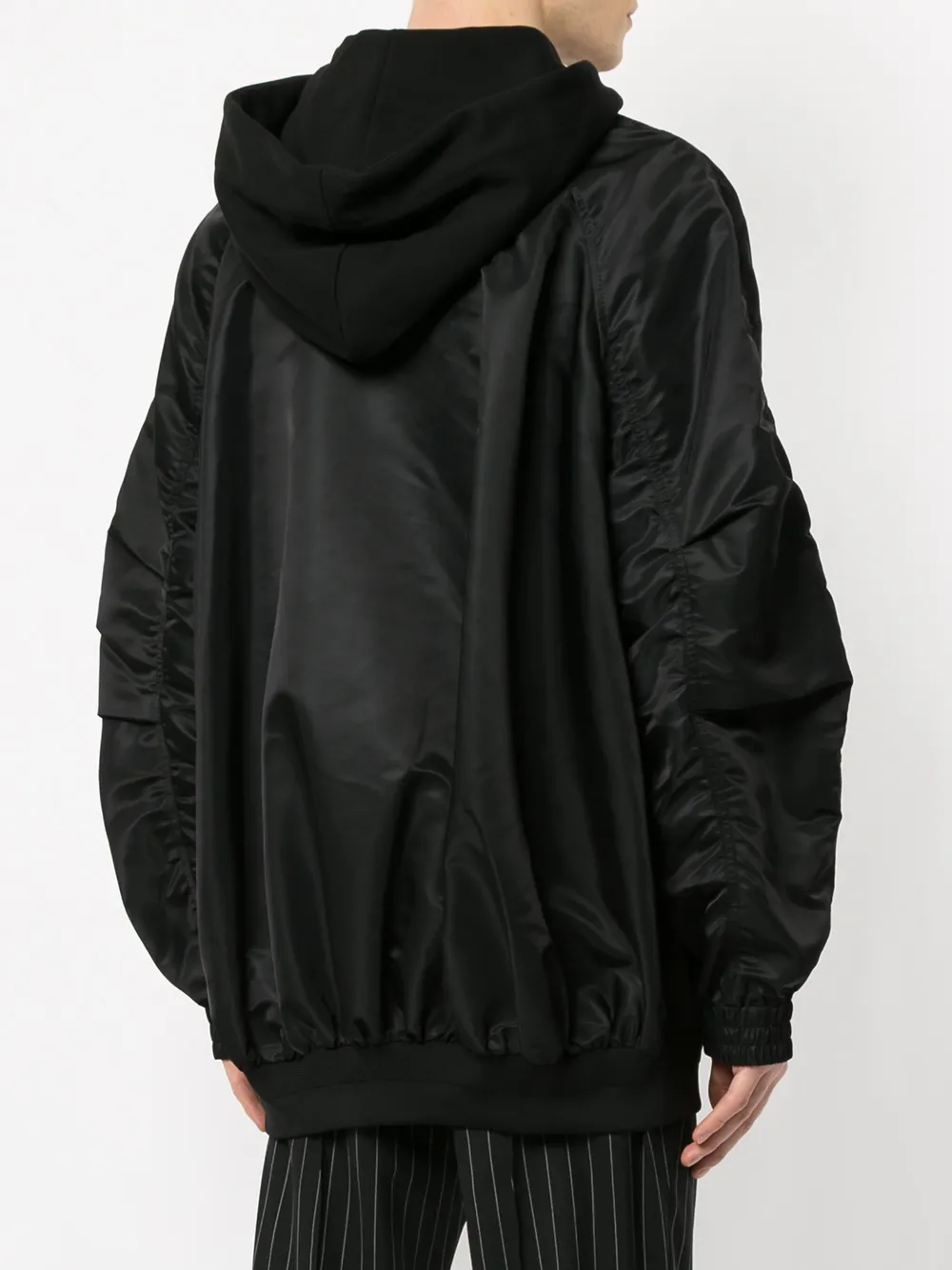 Juun.J Hide Your Lies hoodie Zwart