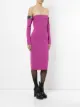 David Koma off-shoulder midi dress