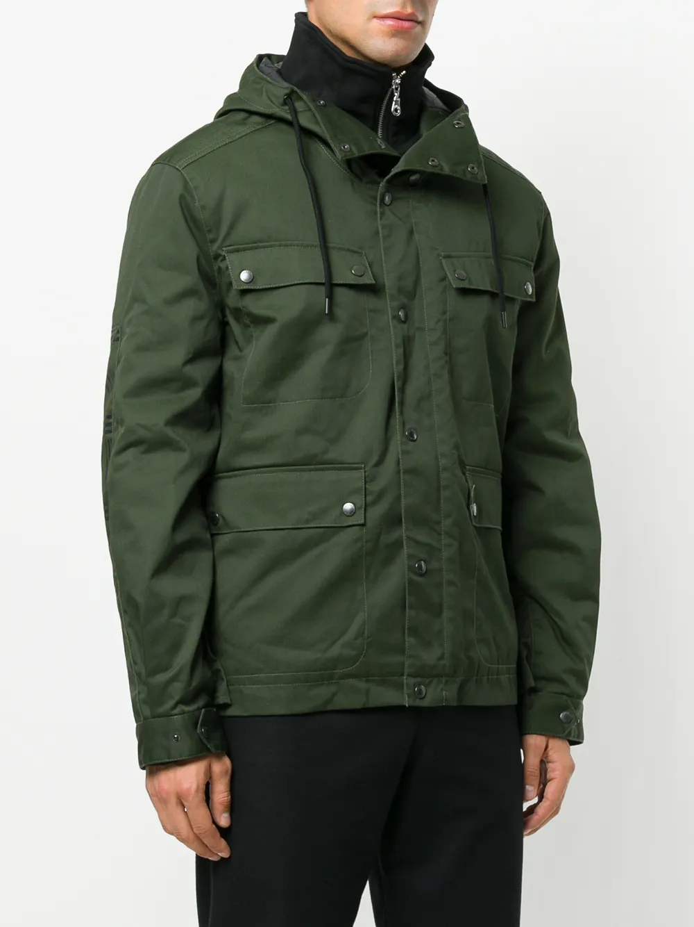 Kenzo Paris parka met logoprint Groen