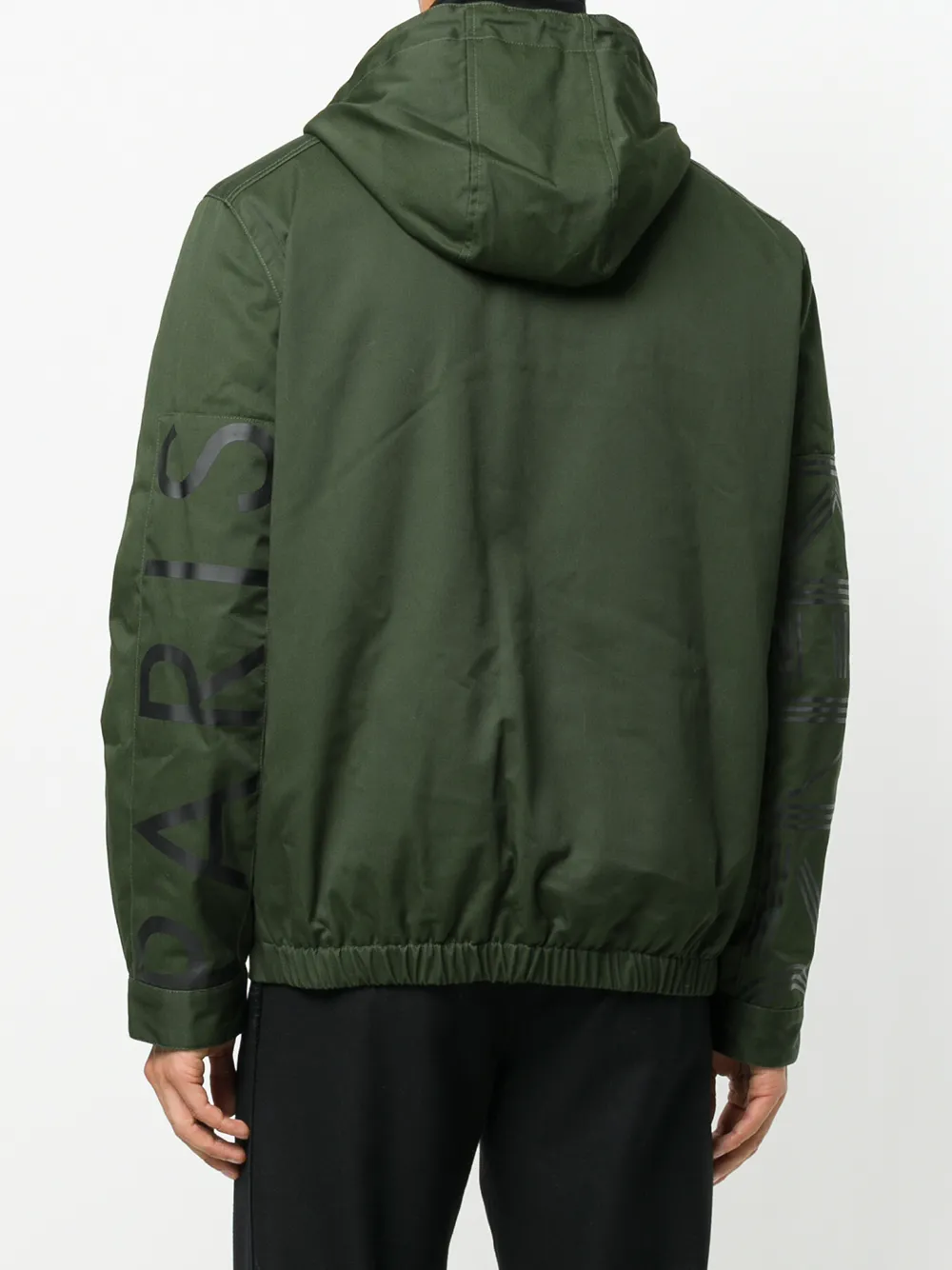 Kenzo Paris parka met logoprint Groen