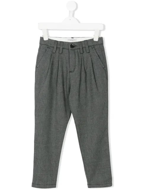 Paolo Pecora Kids 스마트 플리츠 팬츠 - Farfetch