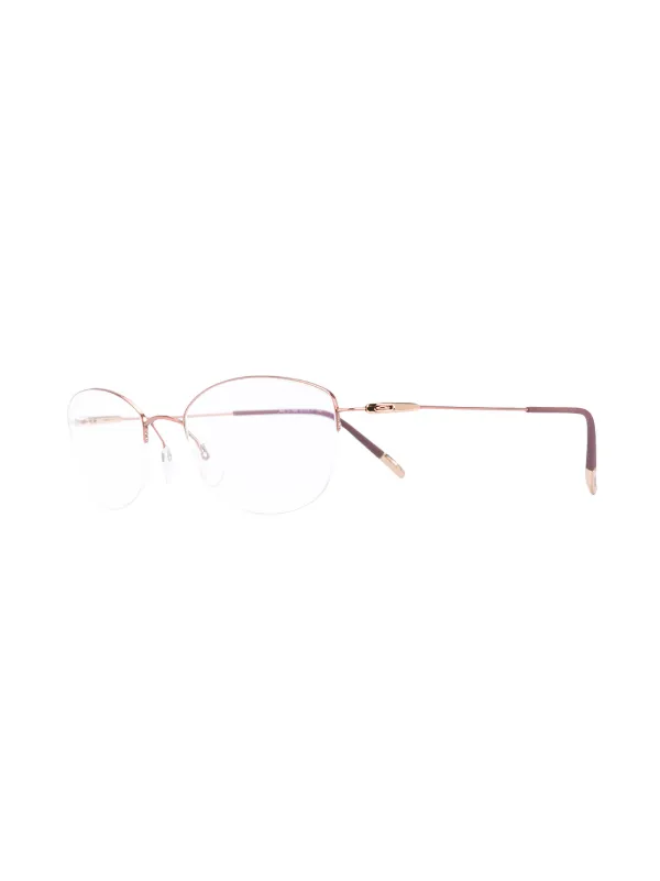 silhouette cat eye glasses