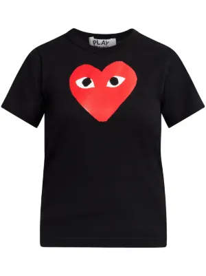 Comme Des Garçons Play ハートロゴ Tシャツ 通販 - FARFETCH