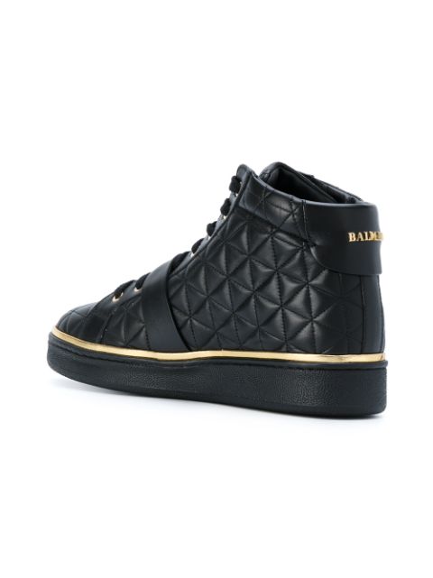 Balmain Active Quilted Sneakers $956 - Buy Online AW17 - Quick Shipping ...