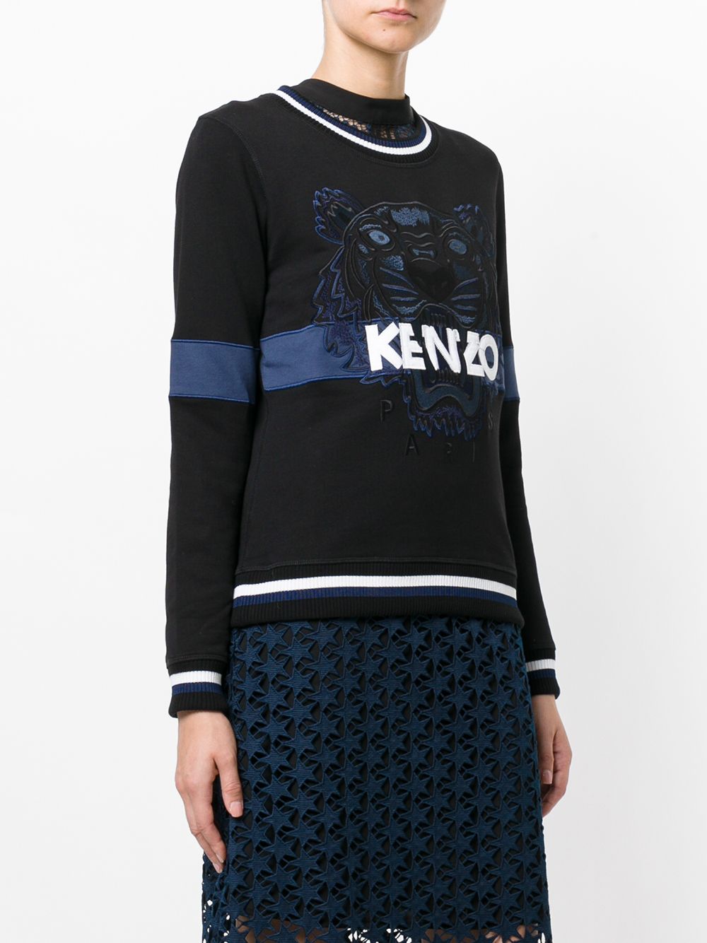 фото Kenzo толстовка с тигром