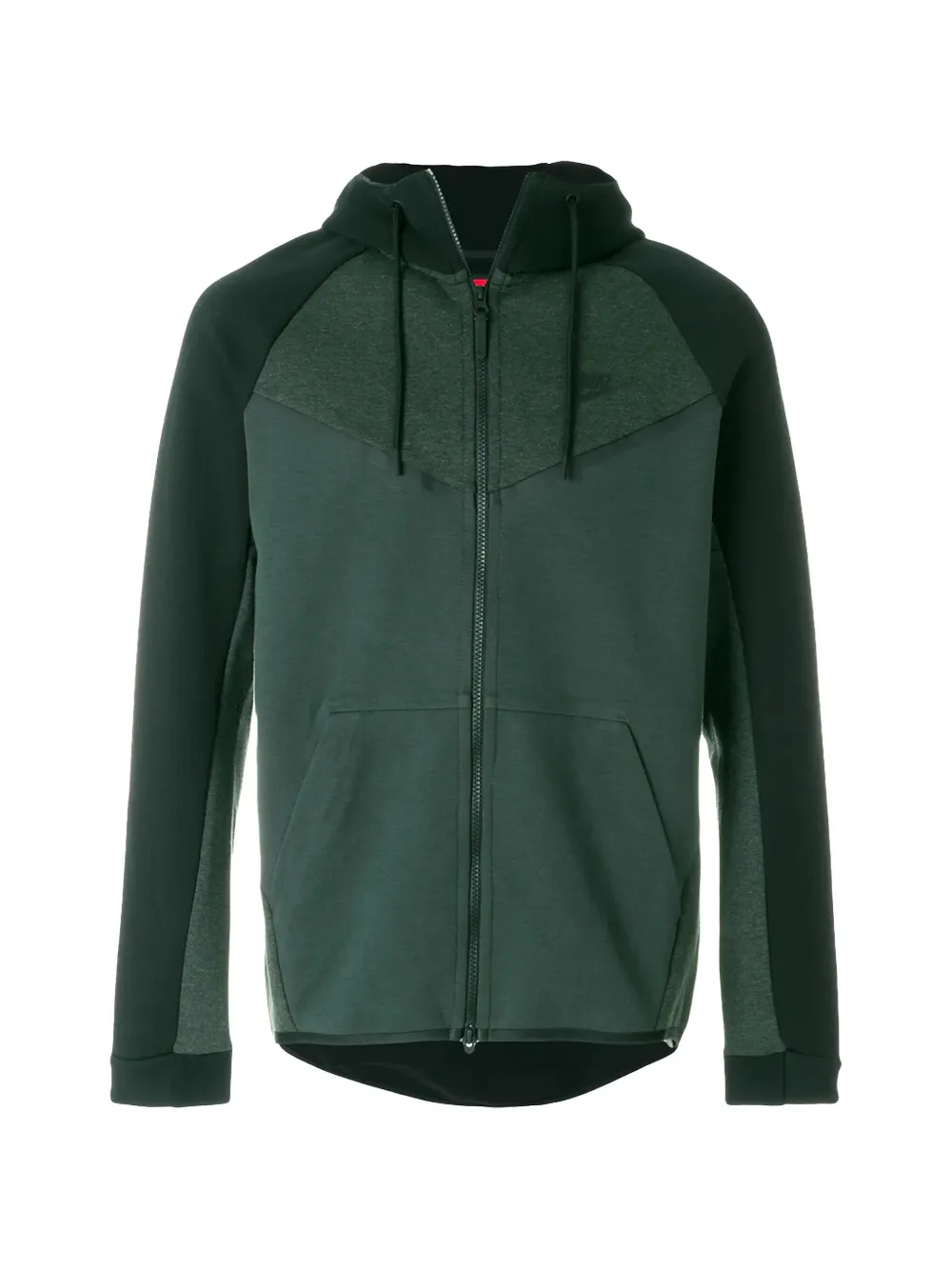 Nike tech fleece colourblock windrunner jacket - Grün