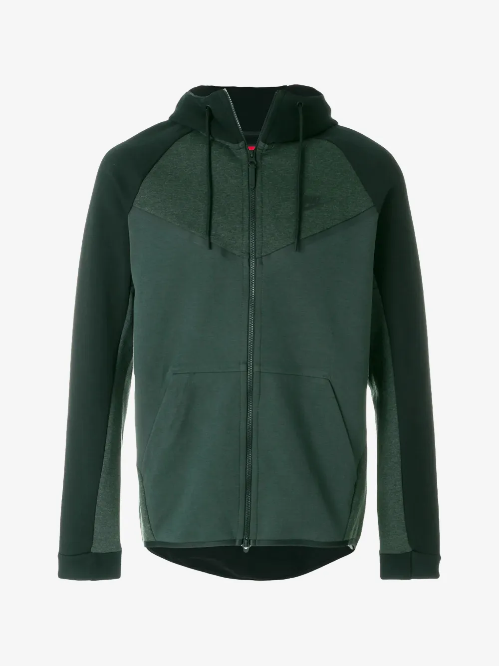 Nike tech fleece colourblock windrunner jacket | verde | Image 1