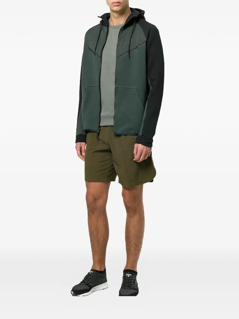 Nike tech fleece colourblock windrunner jacket | Chamarras deportivas y rompevientos