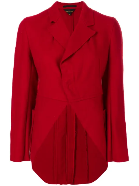 Comme Des Garçons asymmetric fitted coat
