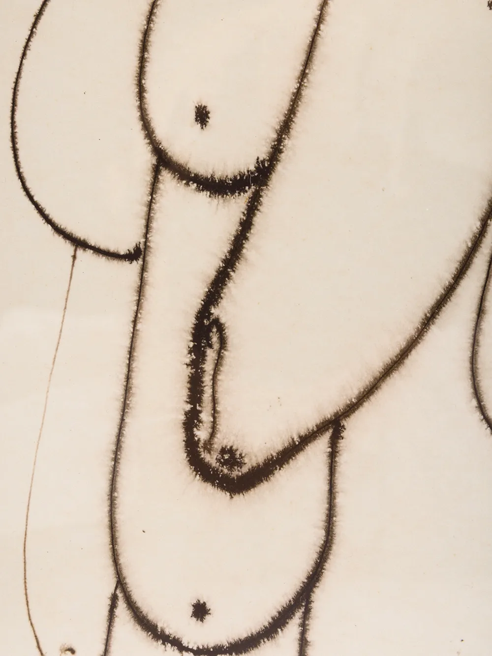  Fornasetti Erotic Gemälde   Gold 