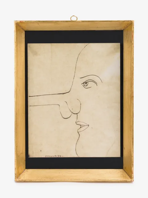 Fornasetti erotisk målning 
