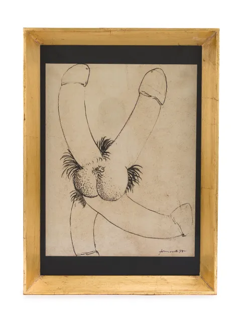 Fornasetti Erotic painting 