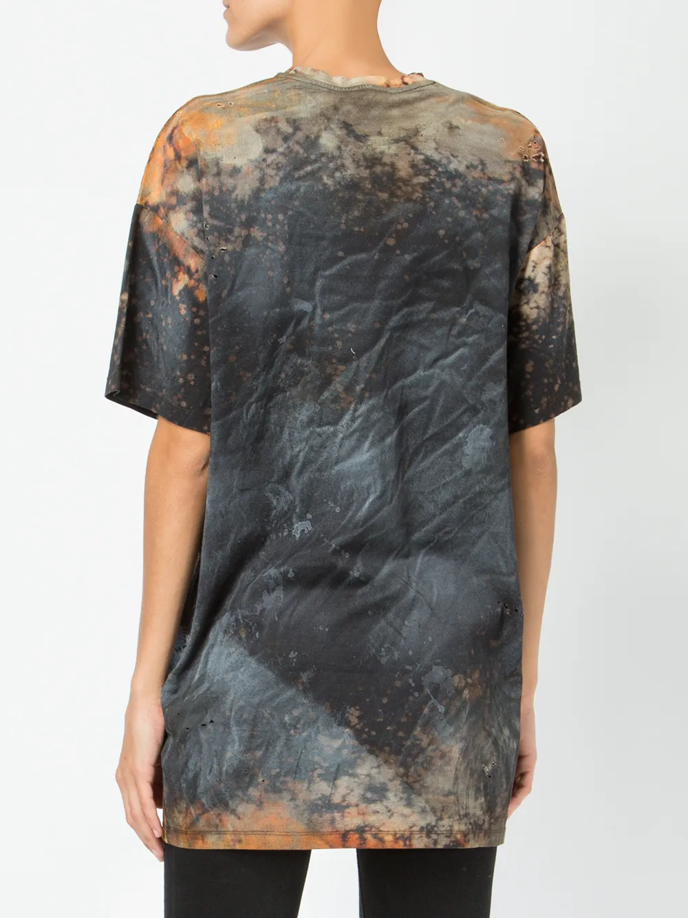 Balmain oversized wolf T-shirt Veelkleurig