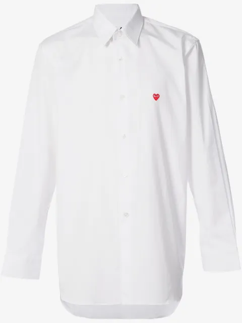Comme Des Garçons Play heart logo shirt